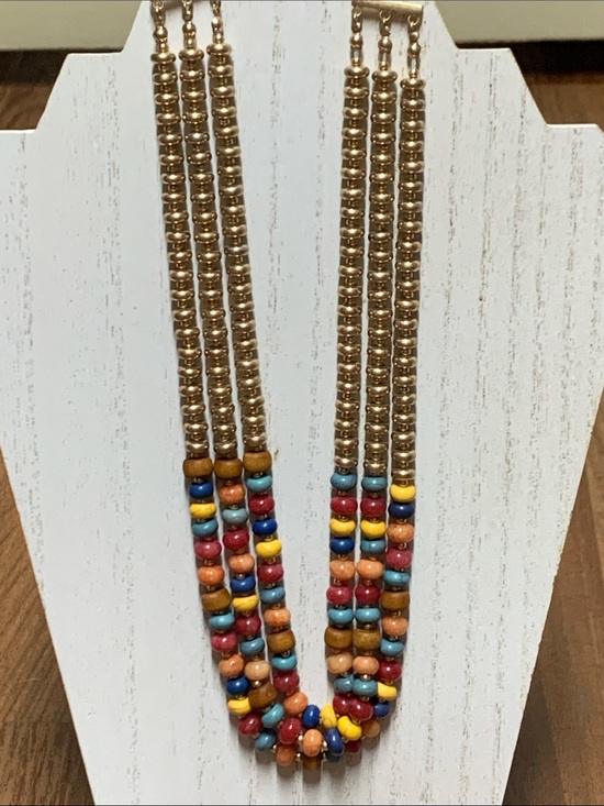 Jewelry - Multi-Beaded Necklace NWOT